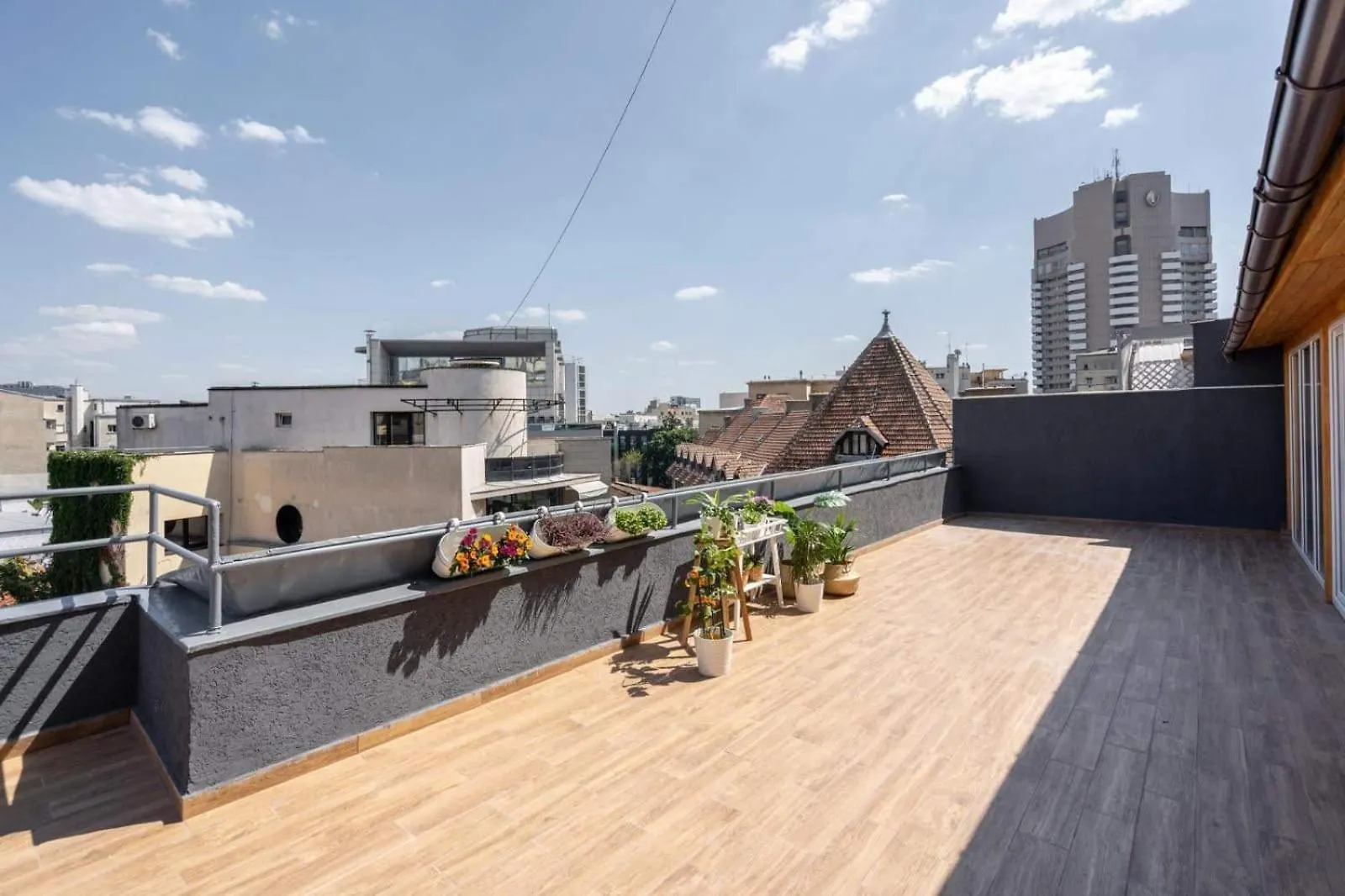 Panaromic View Penthouse In The Heart Of Bucharest Villa Romania